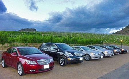 Fleet of 2011 Buick Regals