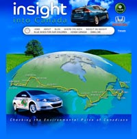 Honda Insight into Canada