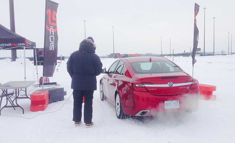 Buick Winter Ice Drive